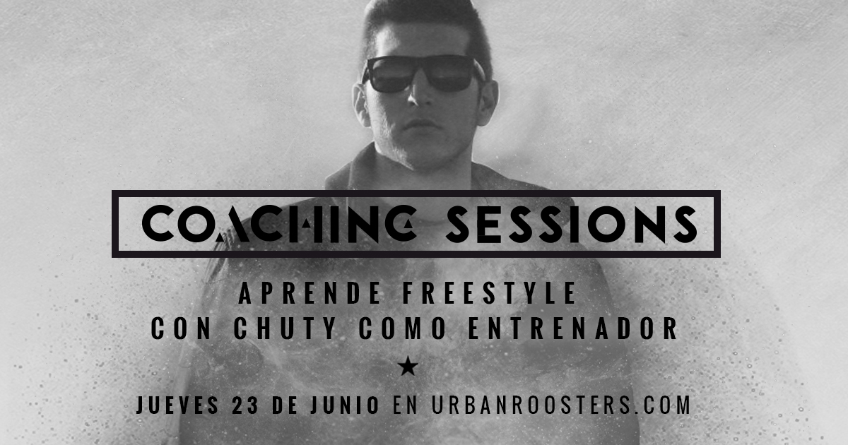 CHUTY EL 23 DE JUNIO EN LAS COACHING SESSIONS