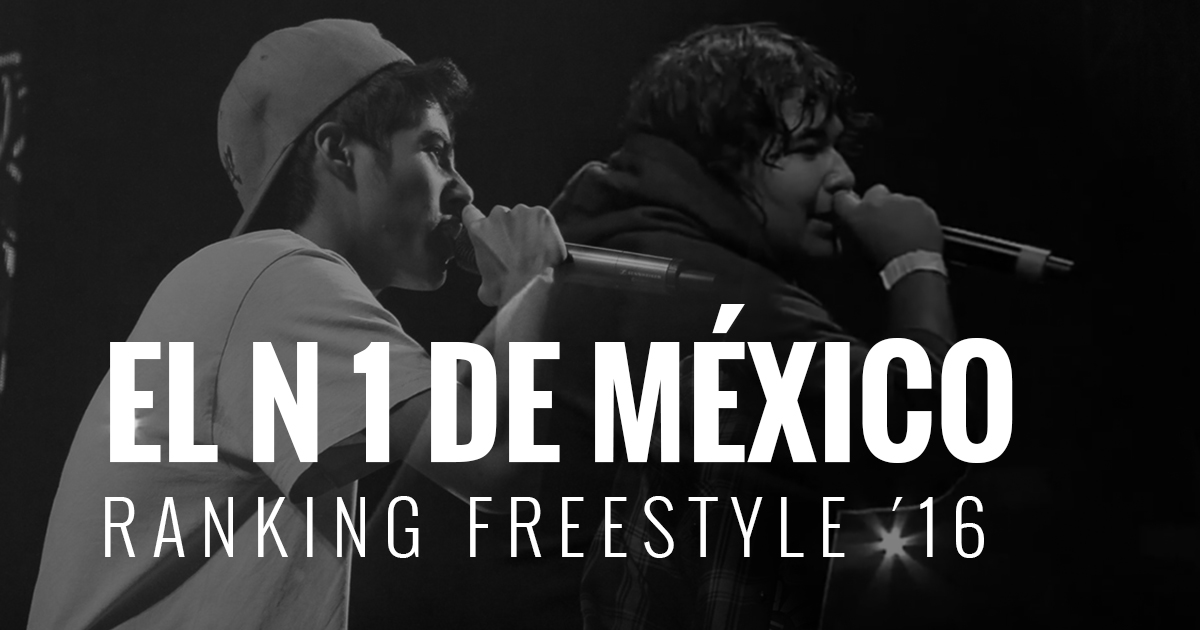 Ranking México ’16 tras la RBBDLG Nacional