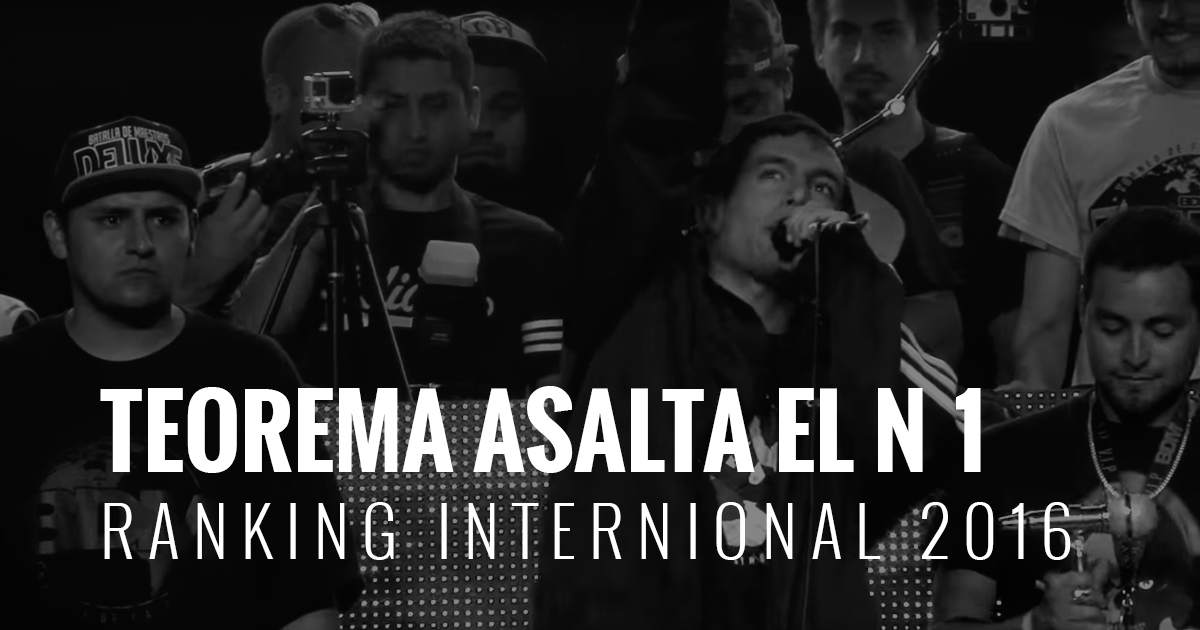 Teorema asalta el Ranking Freestyle Internacional