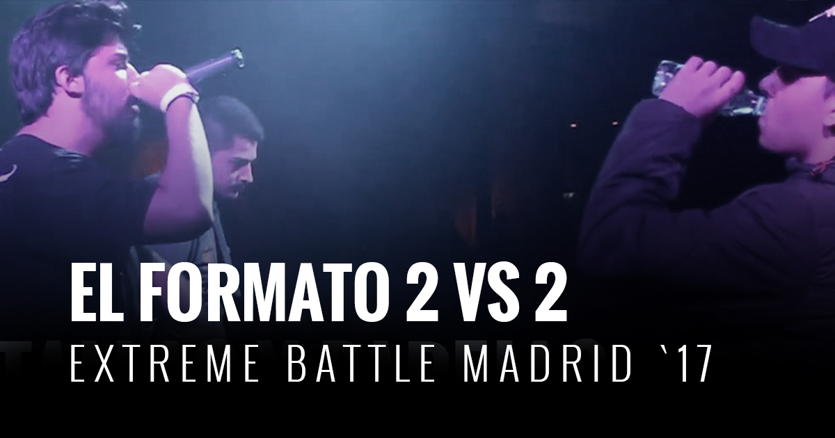 Extreme Battle, batallas por parejas en Madrid con Dtoke, Kaiser, Míster Ego, Blon, Aczino y Soen.