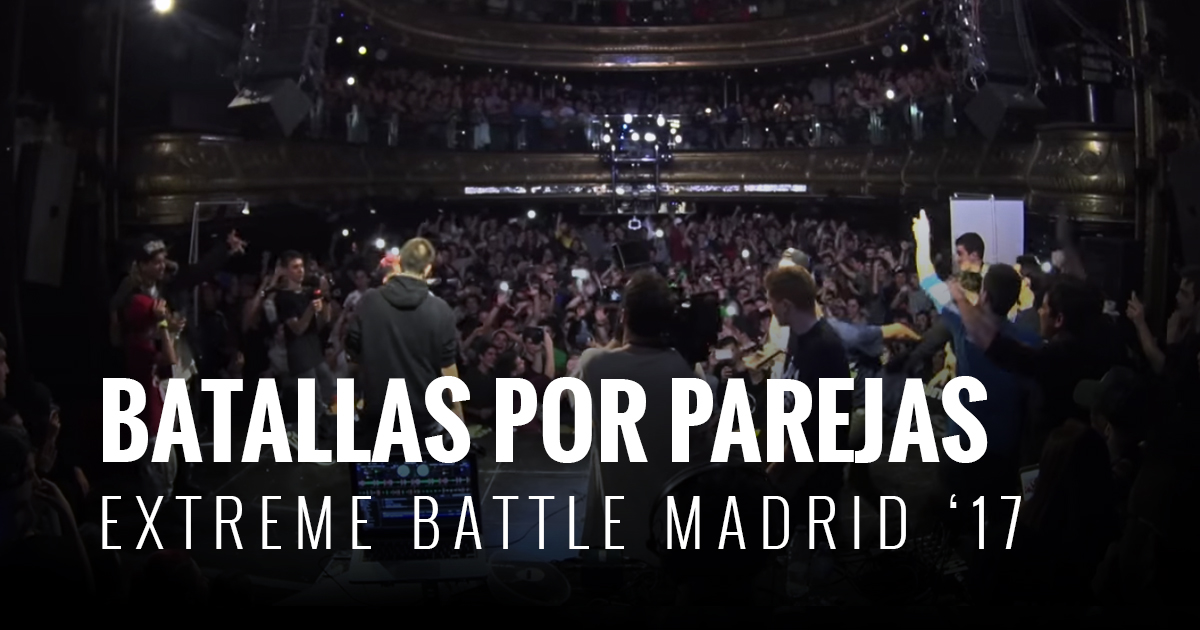 ¡Clasifícate y participa en la batalla por parejas de Madrid!