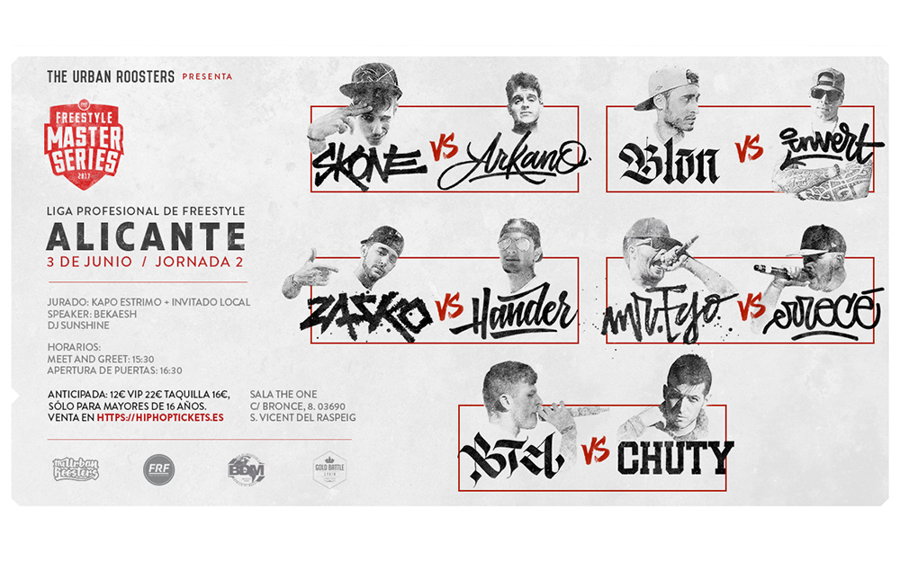 Los freestylers llegan con ganas de venganza a la #FMSAlicante