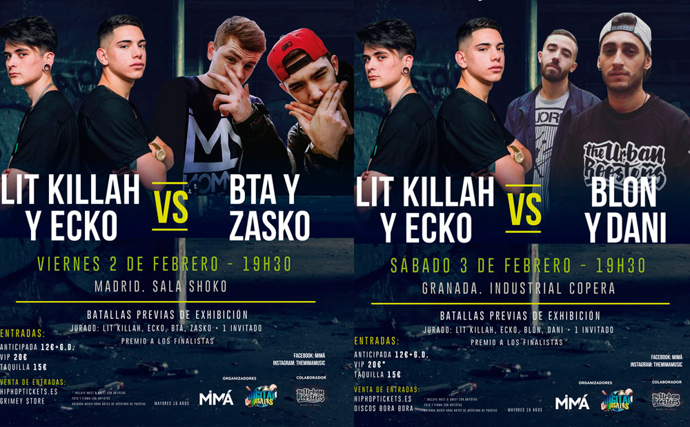 LIT KILLAH Y ECKO VS. ESPAÑA
