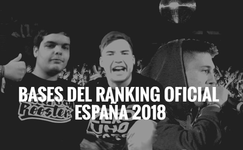 Bases del «Ranking Oficial Freestyle España 2018»