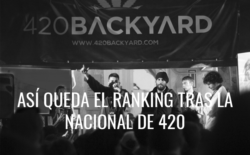 Así queda el Ranking completo 2018 tras las Nacional de 420
