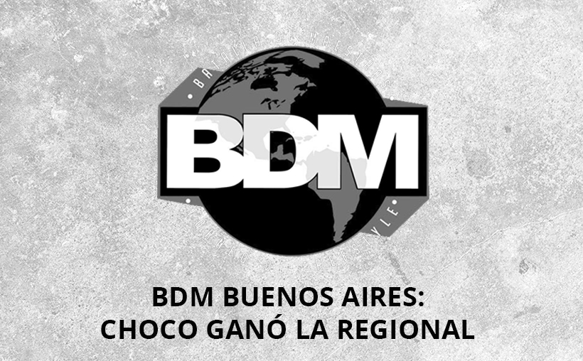 BDM BUENOS AIRES: CHOCO GANÓ LA REGIONAL