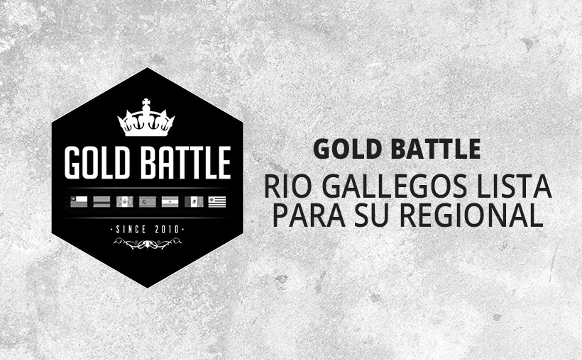 GOLD BATTLE: RÍO GALLEGOS LISTA PARA SU REGIONAL