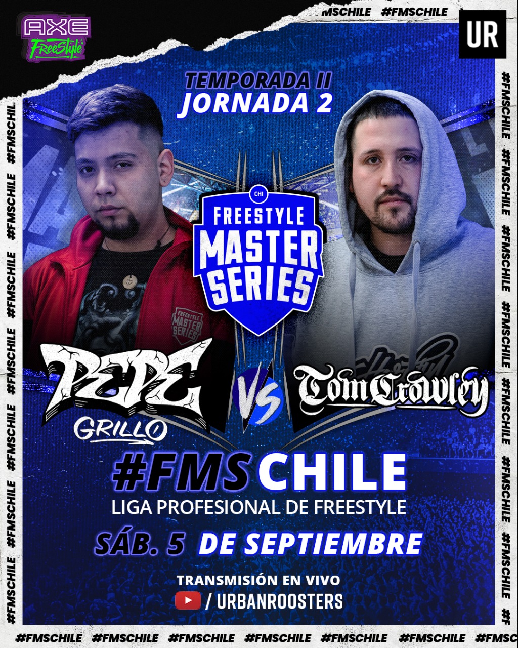 Fmschile La Previa De Pepe Grillo Vs Tom Crowley Urban Roosters News