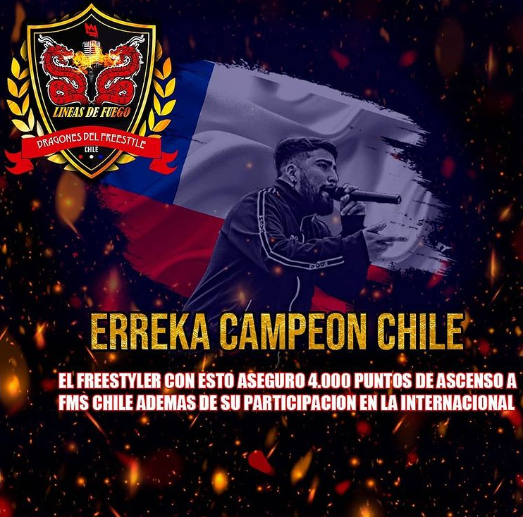 DRAGONES DEL FREESTYLE: ERREKA SE LLEVÓ LA NACIONAL CHILENA