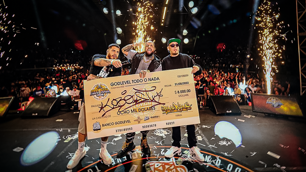 ¡LOBO ESTEPARIO ES EL CAMPEÓN DE GOD LEVEL TODO O NADA!