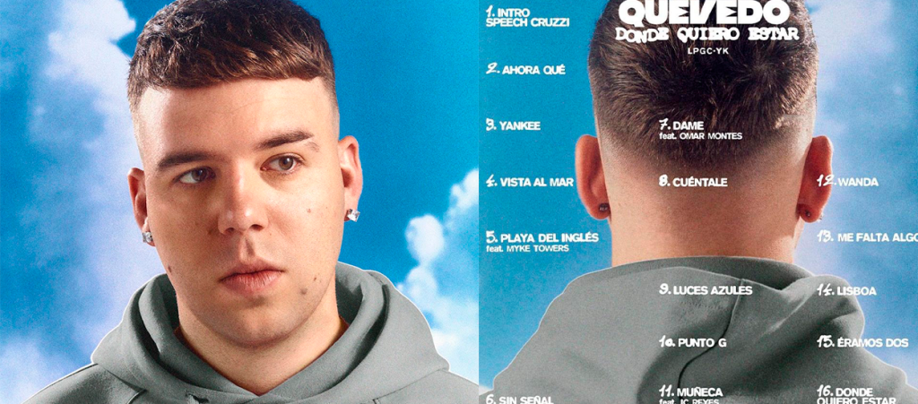 QUEVEDO ESTRENA SU ÁLBUM DEBUT ‘DONDE QUIERO ESTAR’