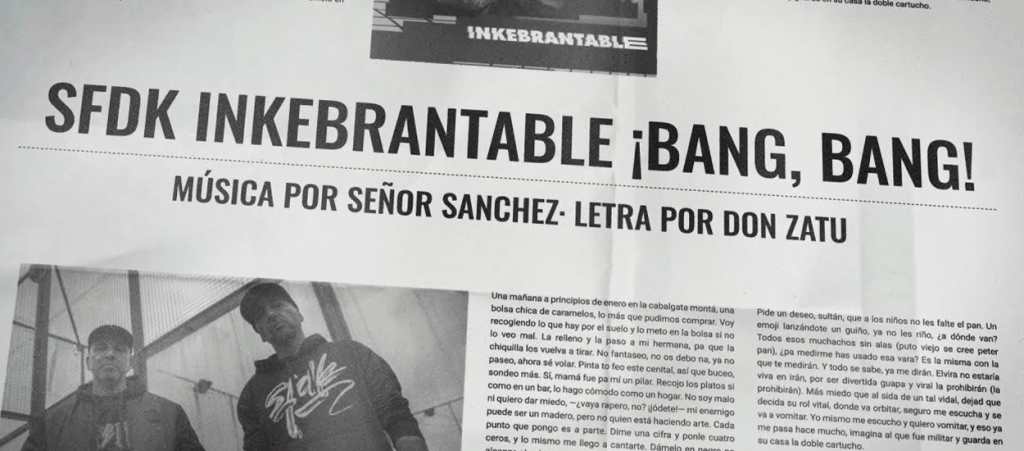 SFDK ESTRENA SU NUEVO DISCO ‘INKEBRANTABLE’