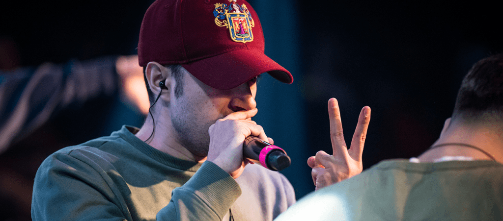 Larrix batallando contra Mito en FMS Argentina Buenos Aires 2023