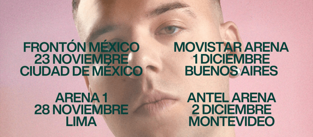 QUEVEDO ANUNCIA SEIS FECHAS EN SEIS PAÍSES DE LATINOAMÉRICA PARA EL PRÓXIMO OTOÑO