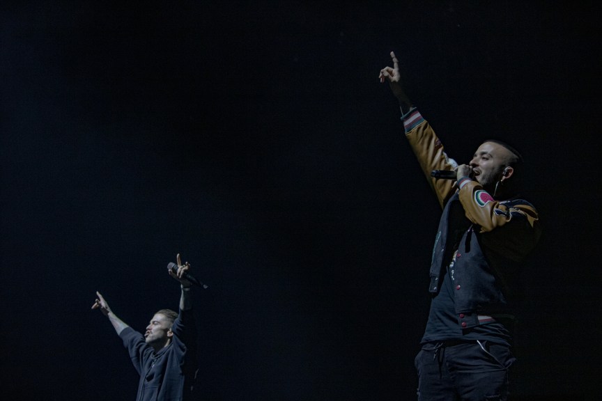 NATOS Y WAOR EXPONEN SUS CICATRICES ANTE LA LUNA LLENA DE LA CAPITAL