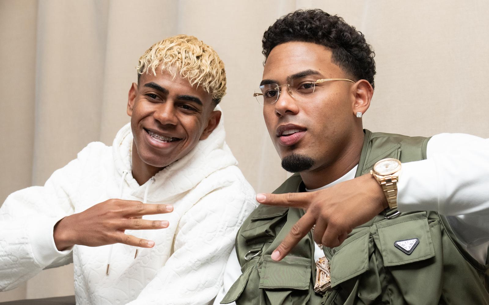 LAMINE YAMAL APARECE POR SORPRESA EN EL CONCIERTO DE LA SUPERESTRELLA MYKE TOWERS EN BARCELONA