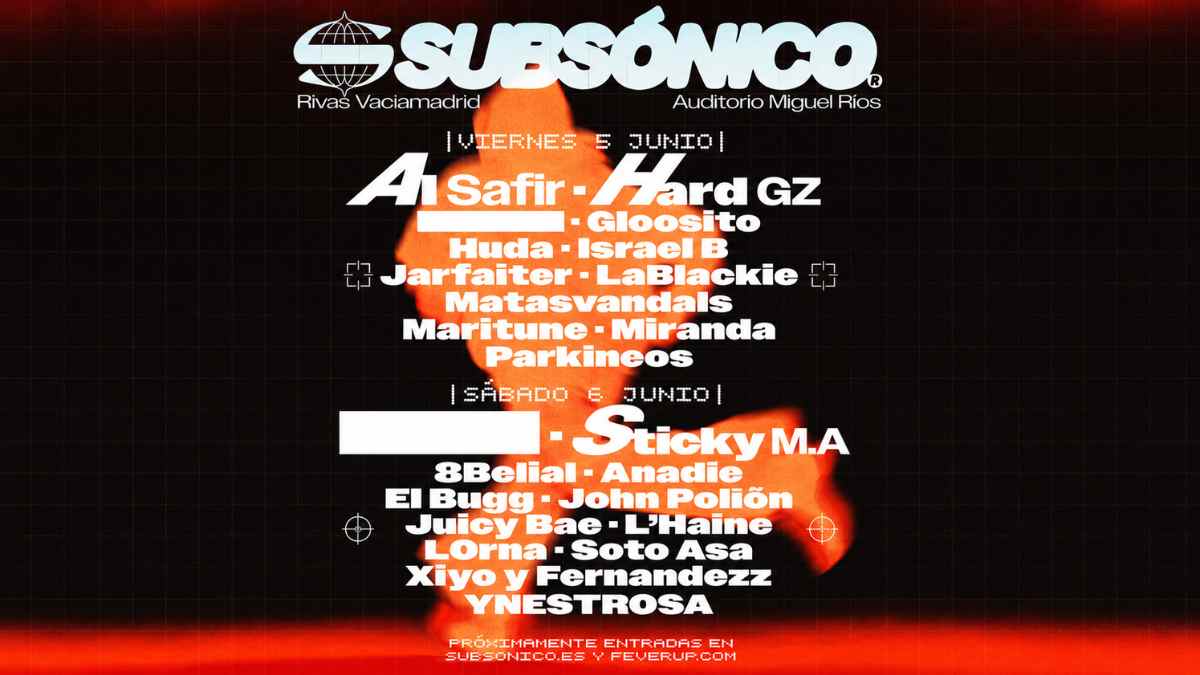 AL SAFIR, YUNG BEEF Y LORNA LIDERAN UN FIN DE SEMANA DE MÚSICA URBANA EN RIVAS VACIAMADRID