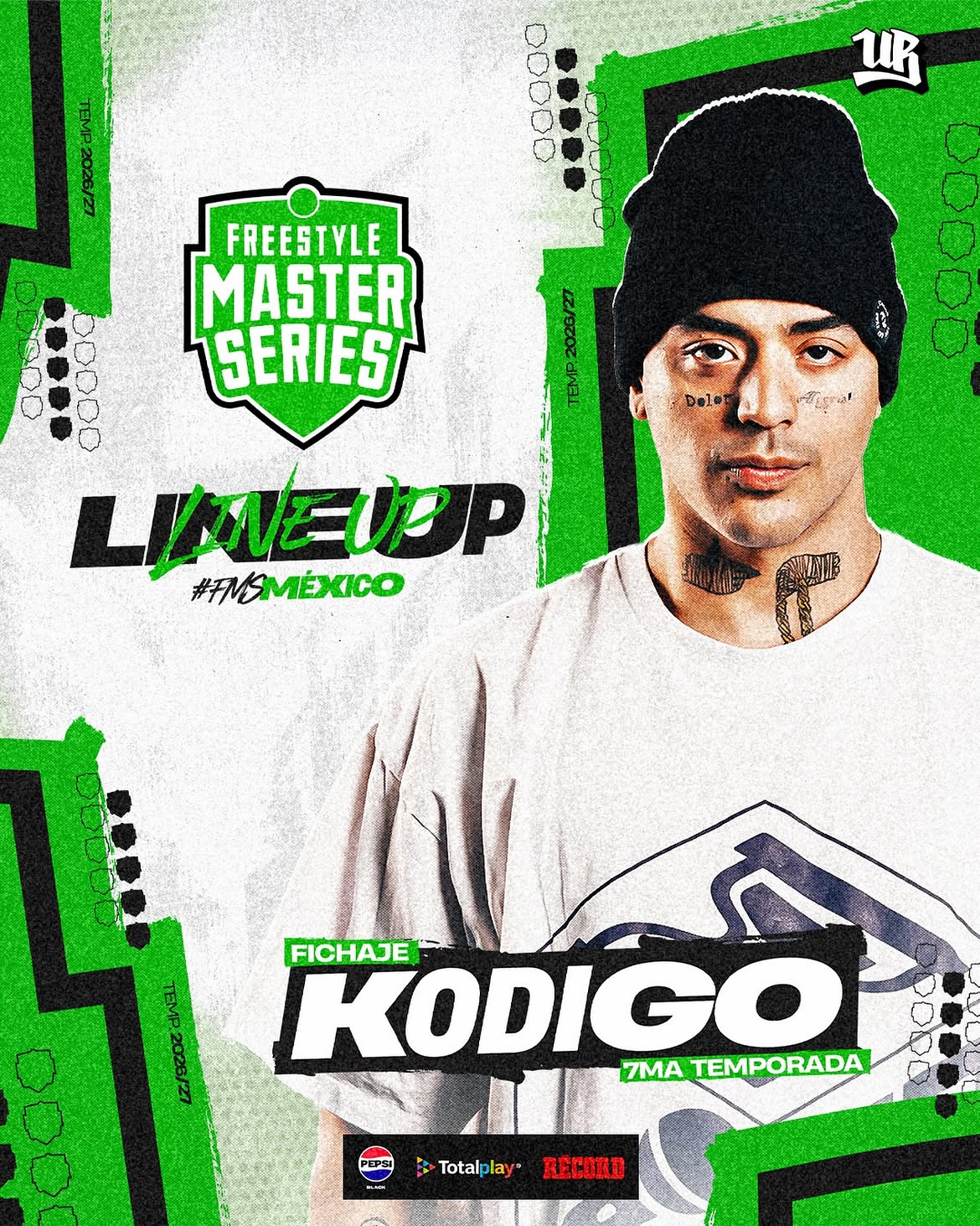 FICHAJE INTERNACIONAL PESADO EN FMS MÉXICO: KODIGO FORMARÁ PARTE DE LA SÉPTIMA TEMPORADA